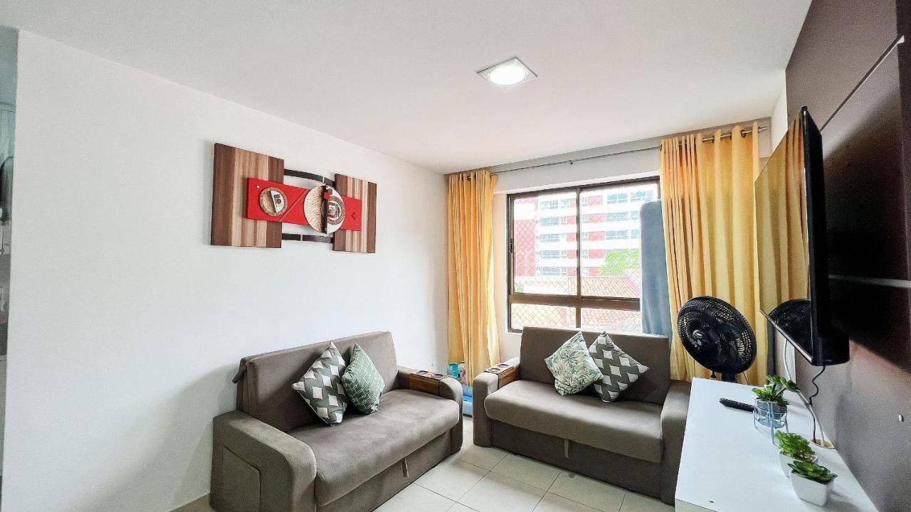 Apto Veleiros Cabo Branco Beira-Mar Pet Friendly Genius Flats Leilighet João Pessoa Eksteriør bilde